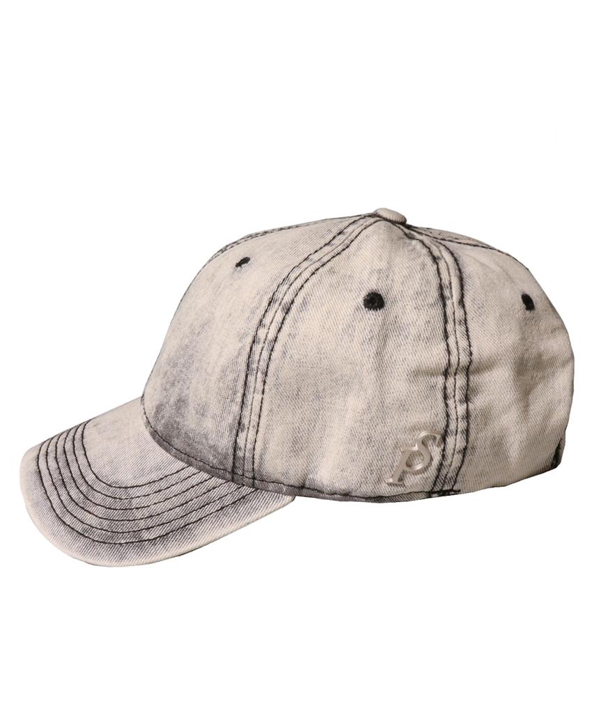 Seullipiseullib Vintage Washing Gray Denim Ball Cap