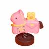 Cartoon Resin Cartoon Horse Statue Handcrafted Rocking Horse Figurine  Home Decoration