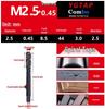 Spiral Tip Cobalt Machine Tap for Stainless Steel, M3-M16