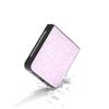 For Samsung Galaxy Z Flip7 FE 5G/Z Flip6 5G Case Colored Glitter Leather+PC Shockproof Phone Cover
