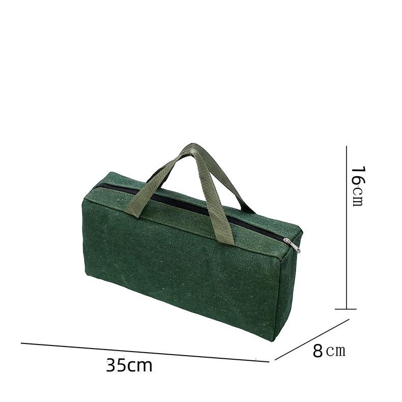 Werkzeugtasche aus Canvas mit großer Kapazität für Schraubendreher & Reparaturwerkzeuge