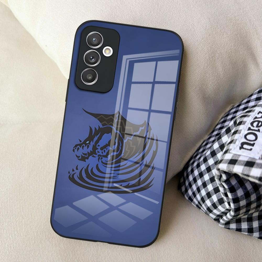 M-Monster Hunter Game Phone Case For S25 Samsung S24 Ultra S23 Fe S22 Plus S20 S21 A16 A54 A34 A53 Glass Cover