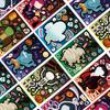Spooky Cartoon Stickers Set Of 8 For Laptop Tablet Personalizations Halloweens Party Theme