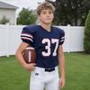 Brown American Football Size 9 Sports Ball Comfortable Grip Training Football  Outdoor Sports