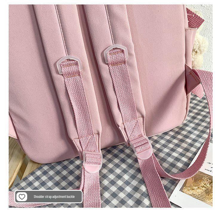 Stylish Large Capacity Korean Ulzzang Cartoon Backpack for Teen Girls