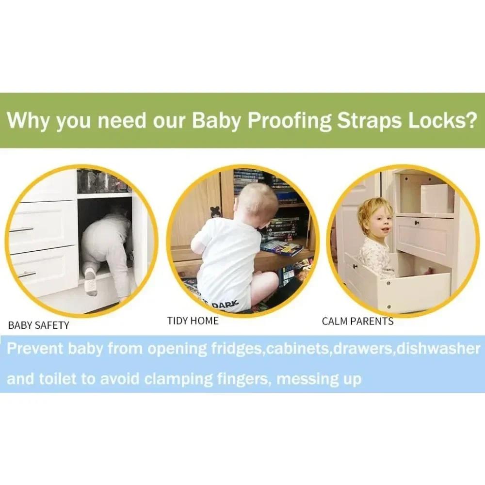 Safety Lock Protection From Children Home Children Locker Lock Baby Drawer Cabinet Door Refrigerator Anti-pinch Lock Baby Goods