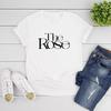 Koszulka Rose Kpop koszulka z powrotem do mnie koreańska koszulka grupowa damskie graficzne t-shirty z krótkim rękawem T-shirt Streetwear najlepsze ubrania damskie