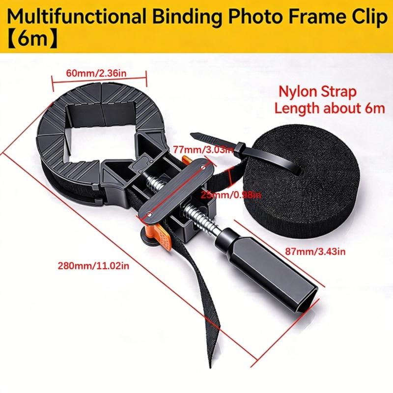 Adjustable 90 Degree Right Angles Frame Clip Universals Pictures Frame Holder for Wall Art Display Canvas Paintings