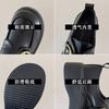 British style platform loafers women's 2025 spring and summer new thick heel retro fashion small Mary Jane small leather shoes