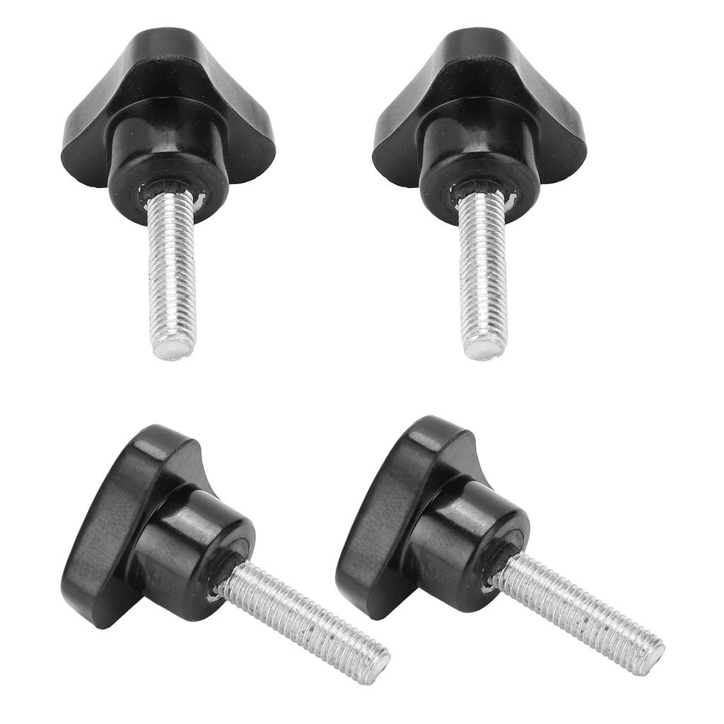 10 Stück Knopfschraube Drehbank Handgriff Drehknopf Mutter Schraube Dreieckiger Feststellgriff Beschläge M5x20x20