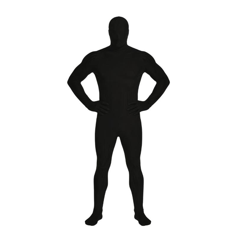 Halloween ninja invisible man cos suit tights stage black man invisibility suit performance costume
