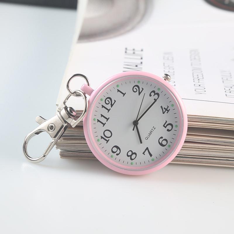 Pocket Watch Keychain Remote Control Clock Student Doctor Medical Vintage Watch