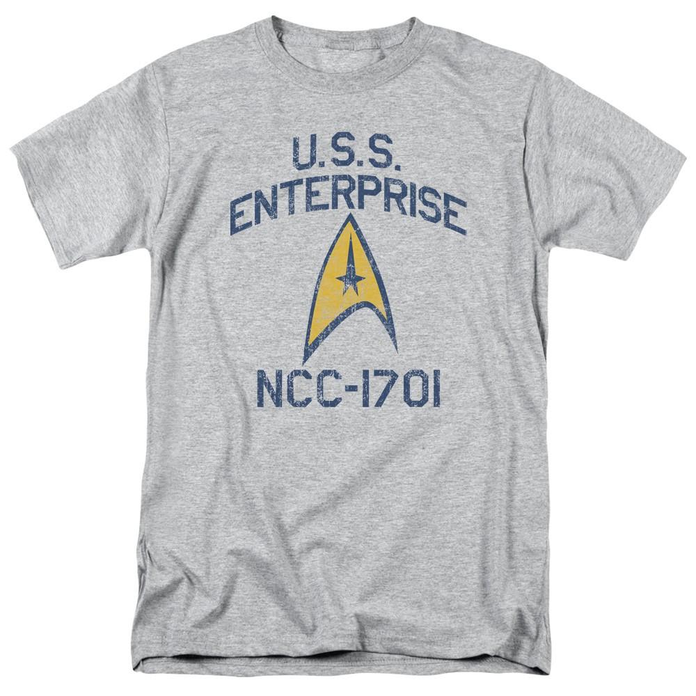 Star Trek Uss Enterprise Ncc-1701 Licensed Adult T-Shirt S