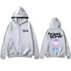 My Chemical Romance Spider Graphic Zipper Hoodie Men Women Vintage Rock Zip Up Sweatshirt Men's Casual Oversized Zip Up Jacket