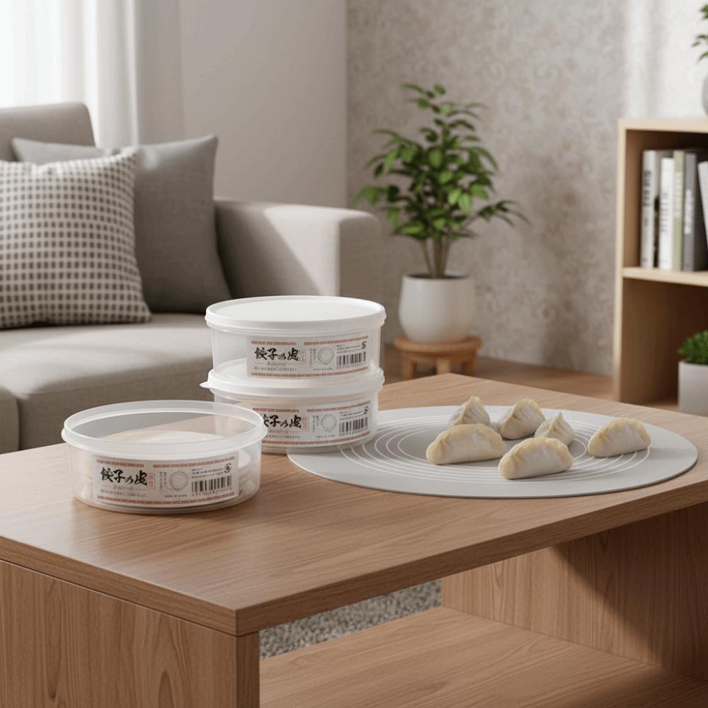Sealed Dumpling Skin Storage Box Fresh-keeping Freezing Organizer  Home Use