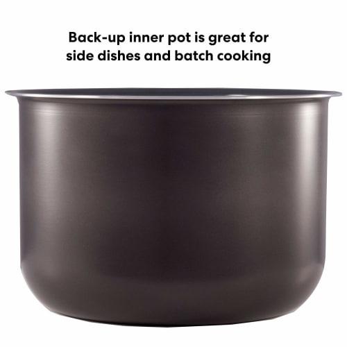 Instant Pot Ceramic Inner Slow Cooking Pot, 6 Quart, Non-Stick Coating, Rice Cooker