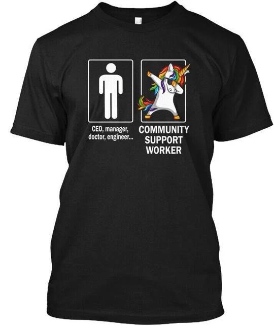 Community Support Worker T shirt Made in the USA Size S to 5XL XL