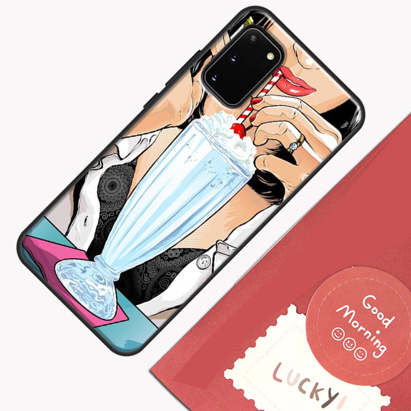 Pulp Fiction Dancing Phone Case For Samsung Galaxy S24 S26 Ultra S20 S21 S22 S23 S25 Plus S10 S25 FE Cover Shell
