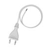 Przewód Przyłączeniowy Kabel Z Wtyczką Prostą 4M 2X1Mm2 Typ E Biały