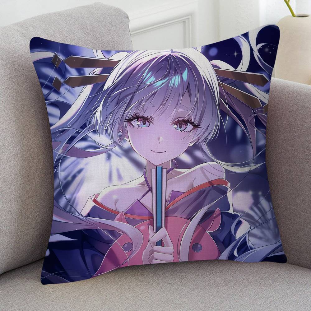 Anime Cosmic Princess Kaguya Pillow Case Soft Double Sided Print Sofa Cushion Cover Throw Pillow Covers