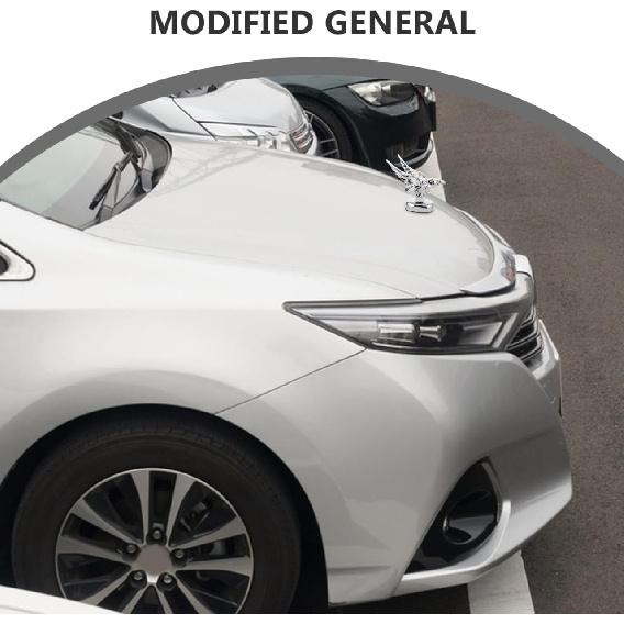 Hood Ornament Plastic Car Hood Decoration Universal Car Exterior Accessory 4.72X3.93X3.54 Inch