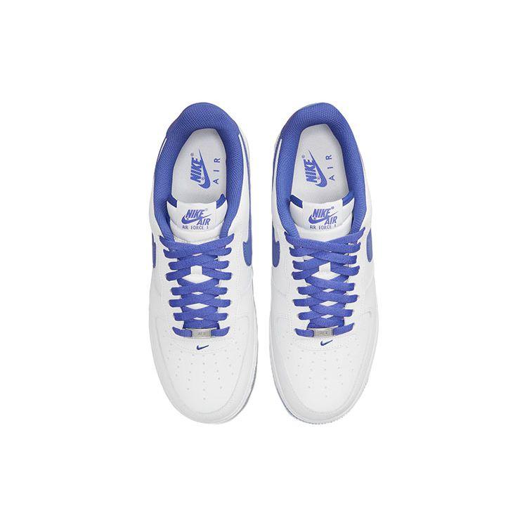 Nike Air Force 1 07 Weiß Mittelblau Herren Sneaker DH7561-104