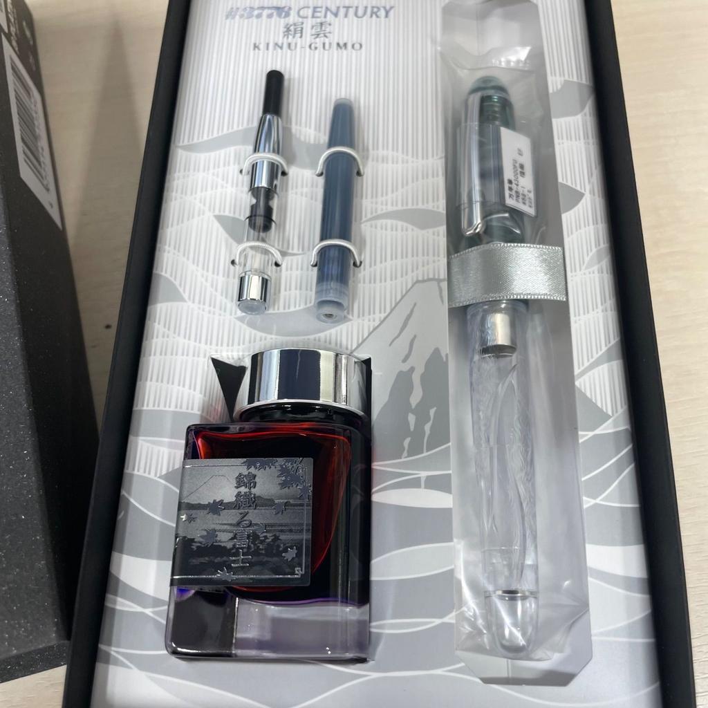 Platinum 3776 Century Kinu-Gumo Fuji Unkei EF 2500 14K Fine Fountain Pen JP
