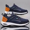 Shoes for Man Fashion Forward Multiple Color Leather Surface Waterproof Shoes Trendy Men's Anti Slip Anti Odor Running Shoes