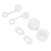 Silicone Spill Proof Stopper Effective Reusable Leakage Proof Spill Proof Stopper Set for Drinking Cups 2.0 for 30 OZ