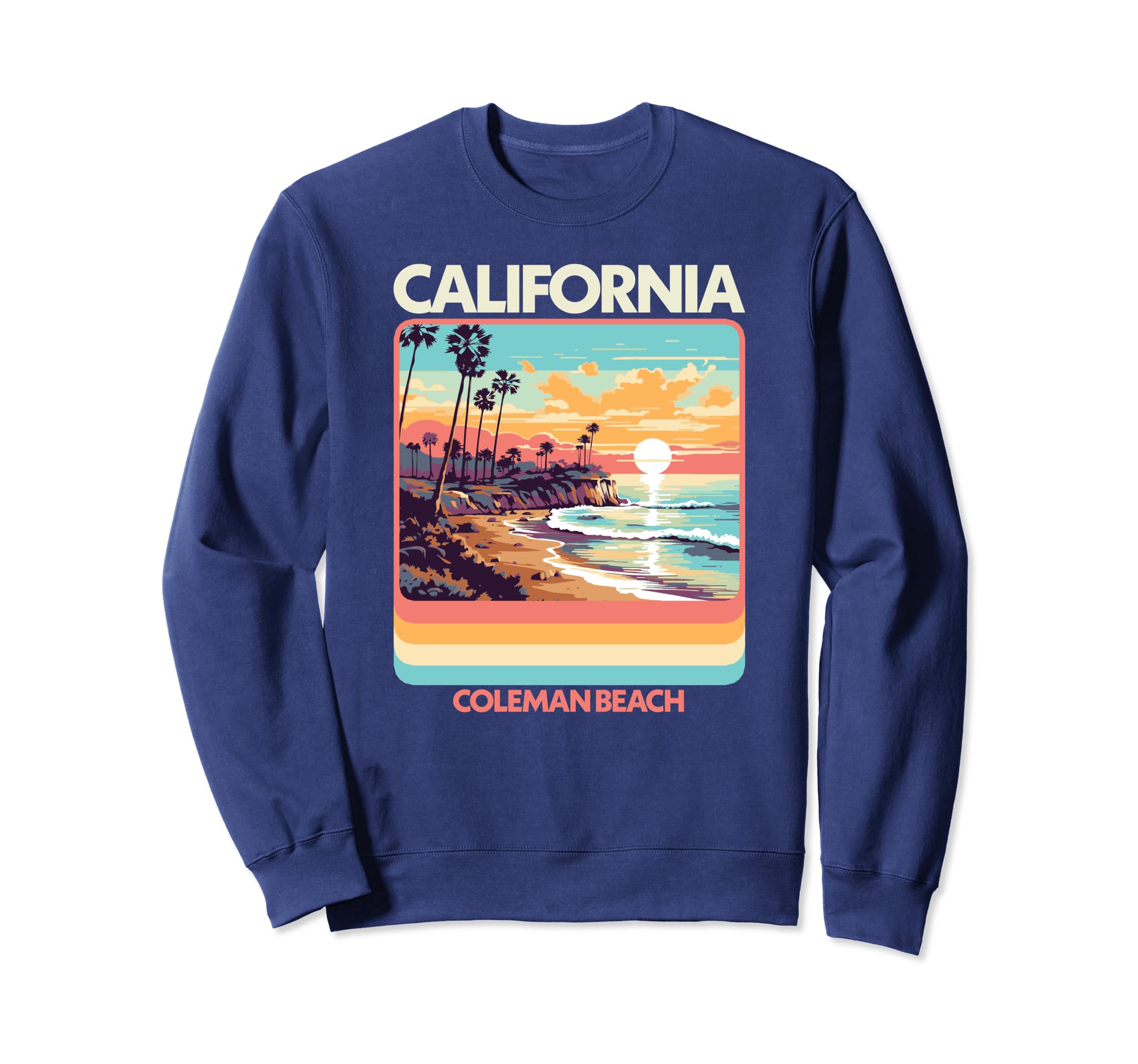 

Coleman Beach 80s California Beach Sweatshirt