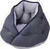 Petio Cool and Relaxing Bed for Dogs and Cats, Enveloping Dome HNA, Charcoal