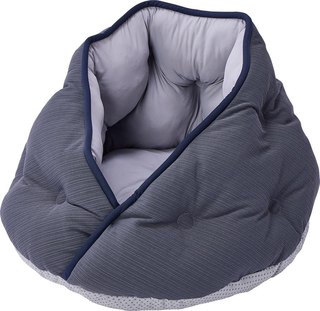 Petio Cool and Relaxing Bed for Dogs and Cats, Enveloping Dome HNA, Charcoal