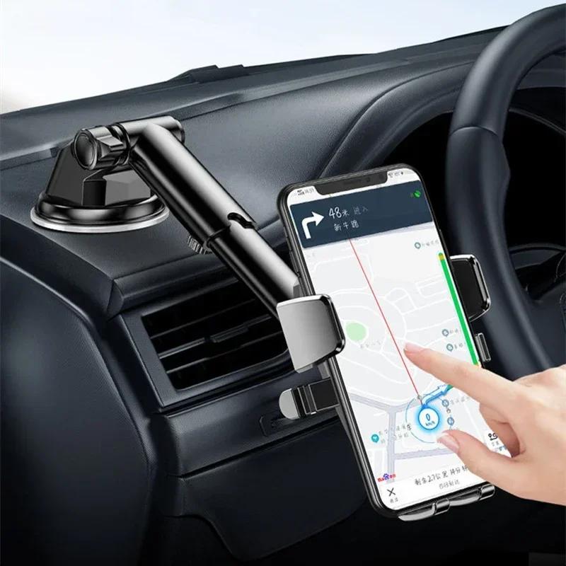 NEW Universal Sucker Car Phone Holder 360° Windshield Car Dashboard Mobile Cell Support Bracket for iPhone Samsung Xiaomi