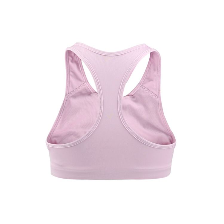 Nike Swoosh Futura Bra Hollow Logo Sports Bra Women Underwear Foam-Pink BV3644-663