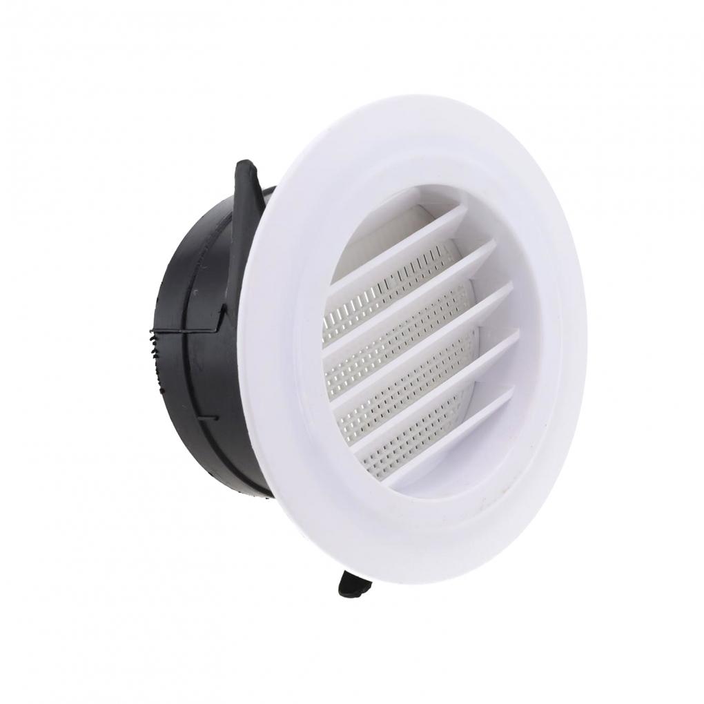 ABS Duct Vents Round Louvered Vents Ventilation Round Adjustable Air Volume