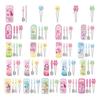 Princess Spoon, Fork & Chopsticks Set (Heartsping , Claireping, Boniping, Graceping, Silkping) (24 Options)
