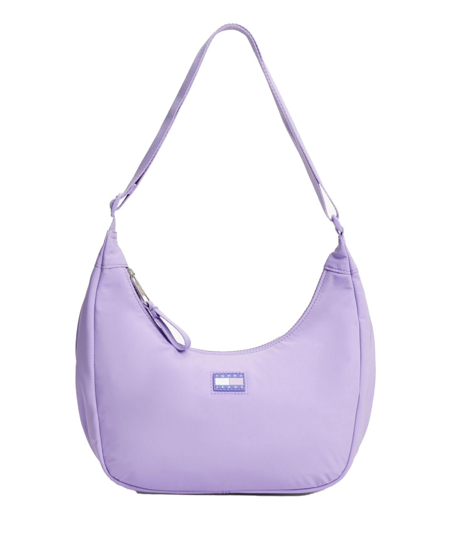 

Tommy Hilfiger IVE Urban Crossbody Bag (AW17547, Free Size, Purple, W0E) worn by Wonyoung