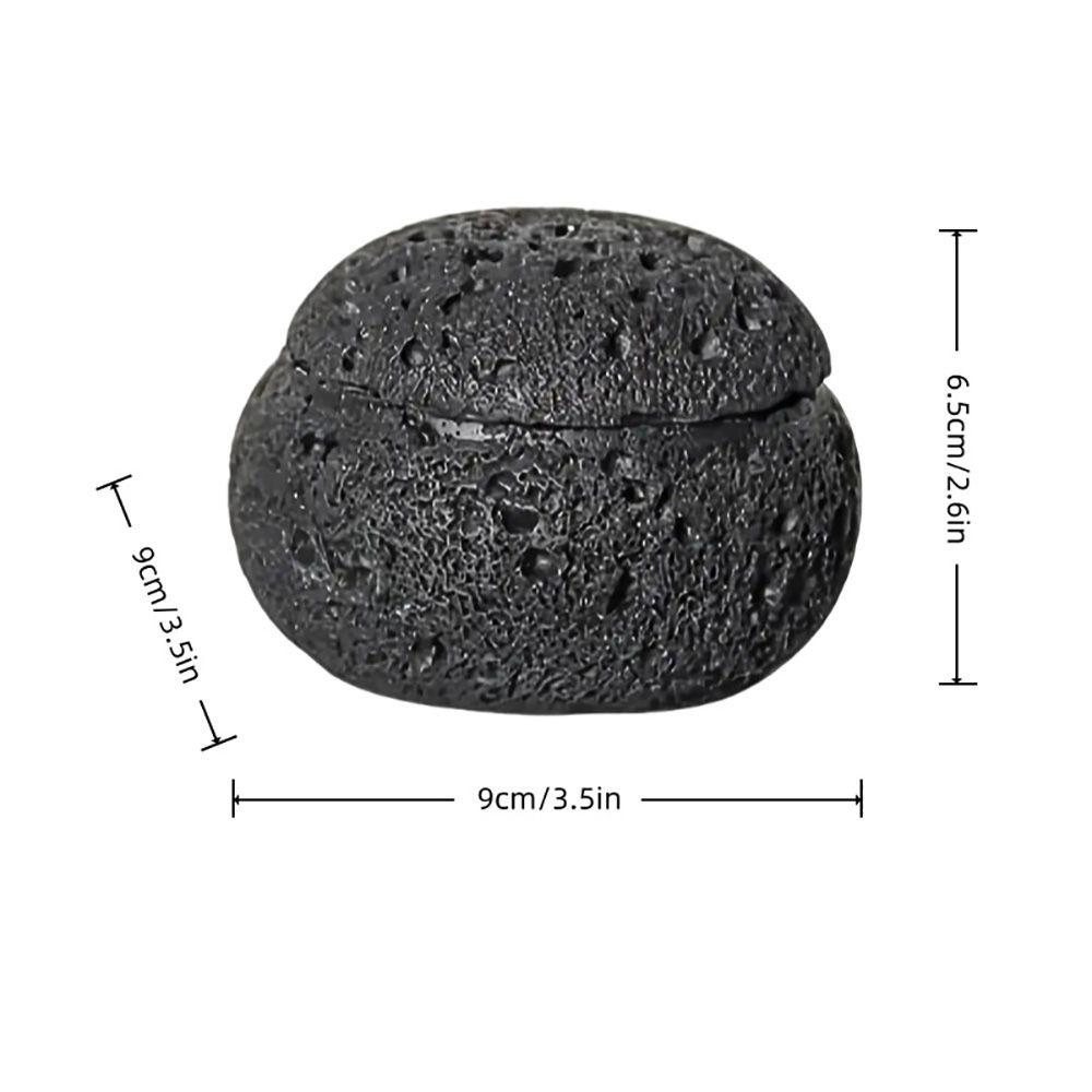 Matte Texture Incense Burner Anti-Fly Ash Lid Aromatherapy Ornament Fragrant Plate Hotel Office