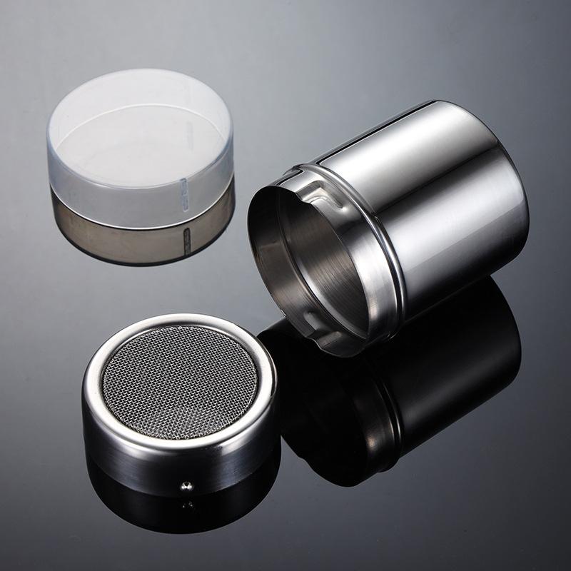 30 Mesh Stainless Steel Seasoning Bottle Flour Sieve Jar Food Powder Container Kitchen Cooking BBQ Tools Pepper Sauce Bottles