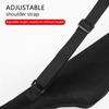 Neue tragbare faltbare Angusruten-Tasche mit Schultergurt Schwarze Angelruten-Rollen-Tasche 120/130CM Angelruten-Koffer