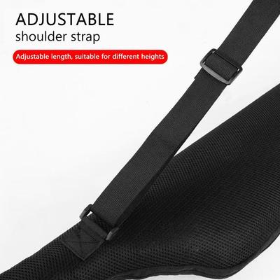 Neue tragbare faltbare Angusruten-Tasche mit Schultergurt Schwarze Angelruten-Rollen-Tasche 120/130CM Angelruten-Koffer
