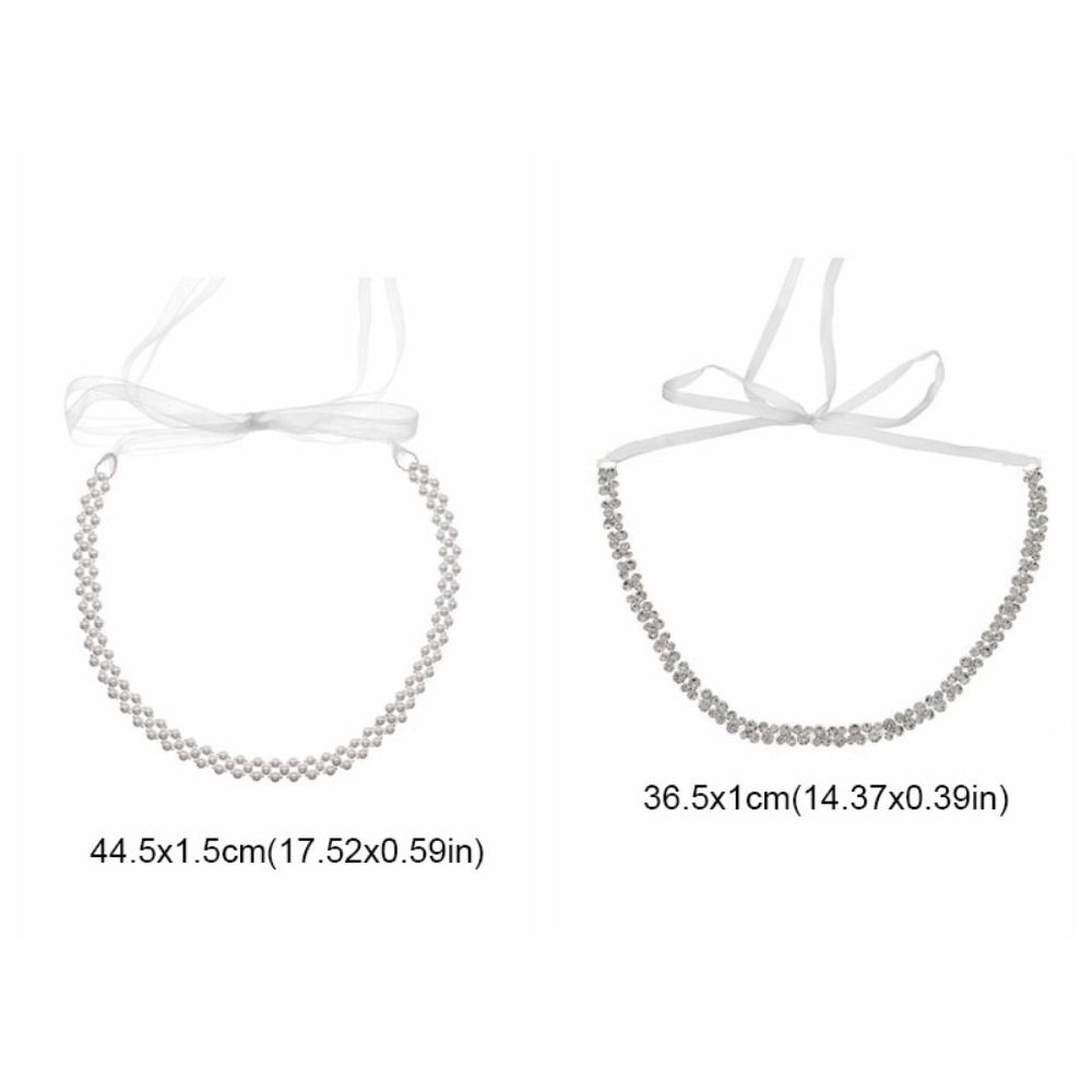 Bling Perlen Taillengürtel Band Strass Taillenkette Luxus Taillenband Auftritt