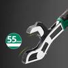 Large Opening Spanner 6/8/10/12inch Professional for Industrial Application Home Repair Pipes Vise Building Wrench
