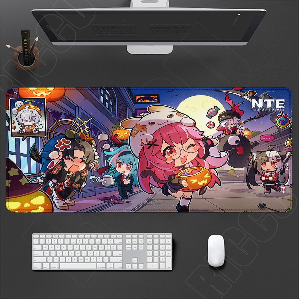 HD XXL Mouse Pad Neverness To Everness NTE Girl Gaming Keyboard Mousepad Rug Office Computer Anime Gamer 40x90cm Desk Mat Carpet