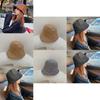 Fashionable Women's Suede Fabric Fisherman Hat In Neutral Colors Breathable