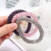 Headwear Accessories Girls Student Ladies for Women Ponytail Holder Hair Ties Rubber Band Hair Rope
