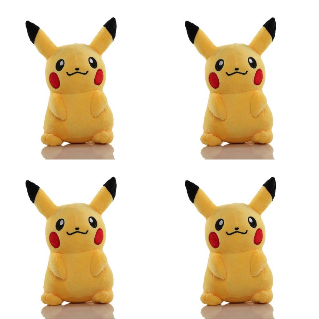 1-10pc POKEMON Original Plush Toy Gengar Pikachu Kawaii Charizard Genuine Plush Doll Soft Cute Cartoon Piplup Playthings for Kids Gift