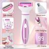 Set Rasoio Multifunzione 4-in-1 per Donna - Depilatore Multifunzione Impermeabile con Ricarica Rapida USB
