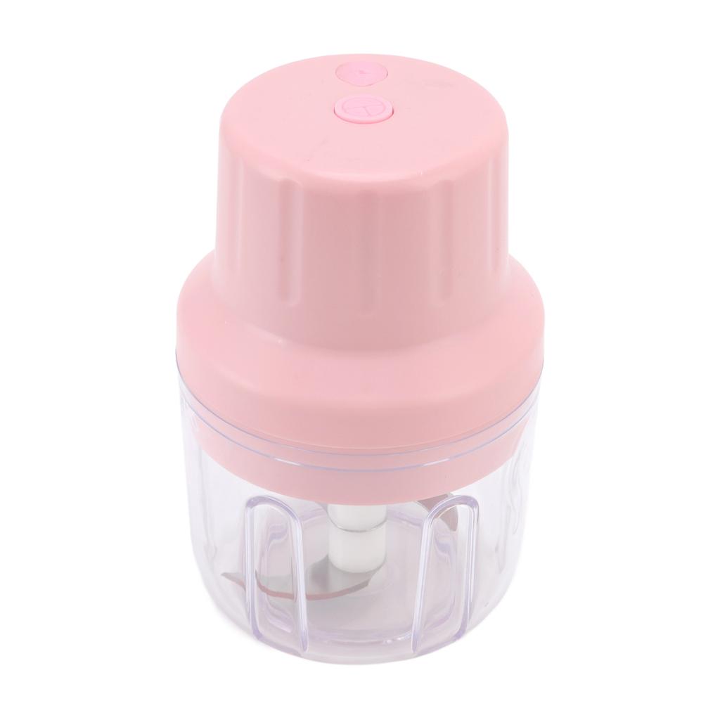 Wireless Rechargeable Garlic Chopper USB Powered Portable Electric Mini Garlic Crusher for Kitchen