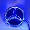 Adesivo per Auto Per Mercedes Benz Auto Griglia Anteriore Logo Luce Specchio Faccia Emblema Badge LED Luce Decorativa Luminosa Per Mercedes Ben